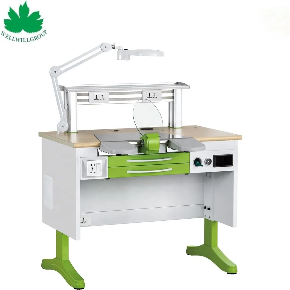 WWG-DS100A новый дизайн стоматологическое лабораторное оборудование скамья