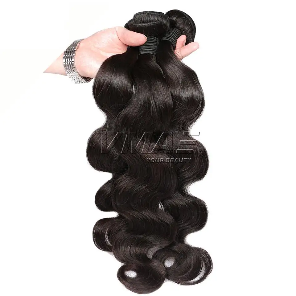 VMAE Premium Quality Italian Natural Color Loose Body Wave Human Hair Weave Bundles Raw Brazilian Virgin Hair Extension