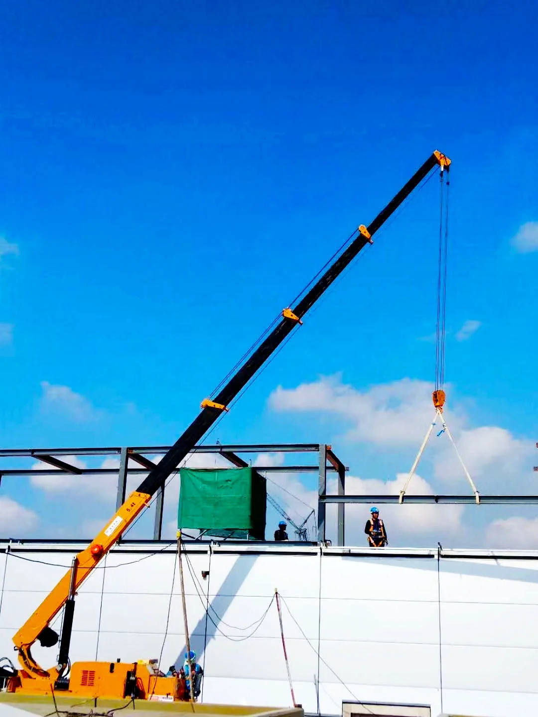 Бета безопасный ограничитель момента нагрузки 5,5 тонн небольшой мини-кран портативный крыши краны