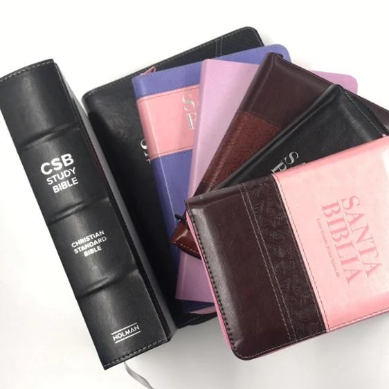 Недорогая полноцветная Библия в твердом переплете и христианские книги с принтом на заказ