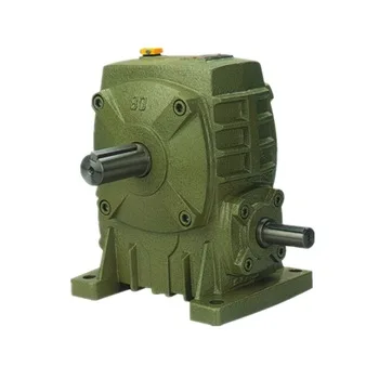 1 30 ratio small worm gearbox speed reducer with low rpm industry pulley speed reducer