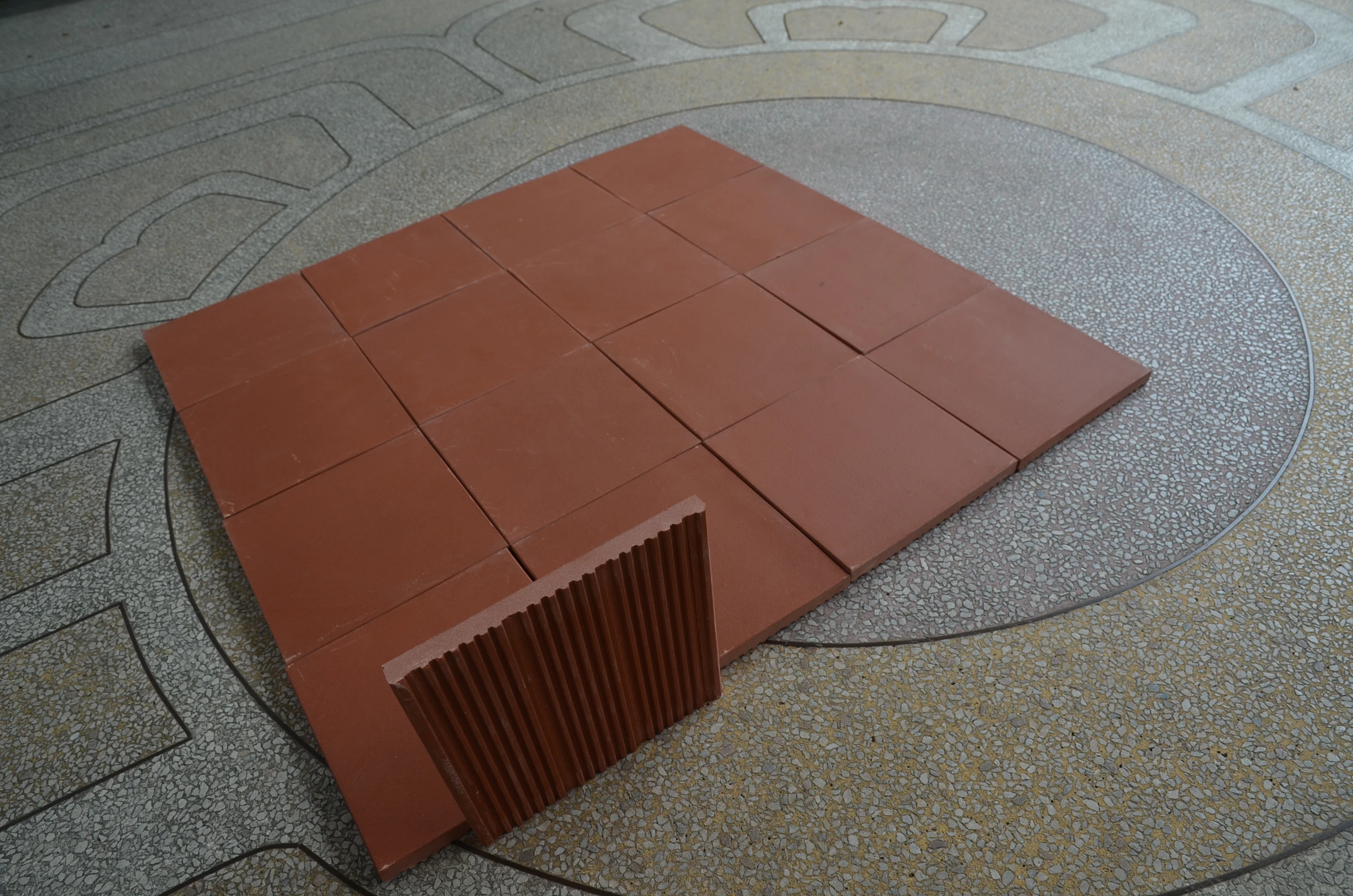 Matte Luster 150x150 Rustic Classic Rectangular Terracotta Floor Ceramic Tiles Brick Firebrick for Exterior Wall Use