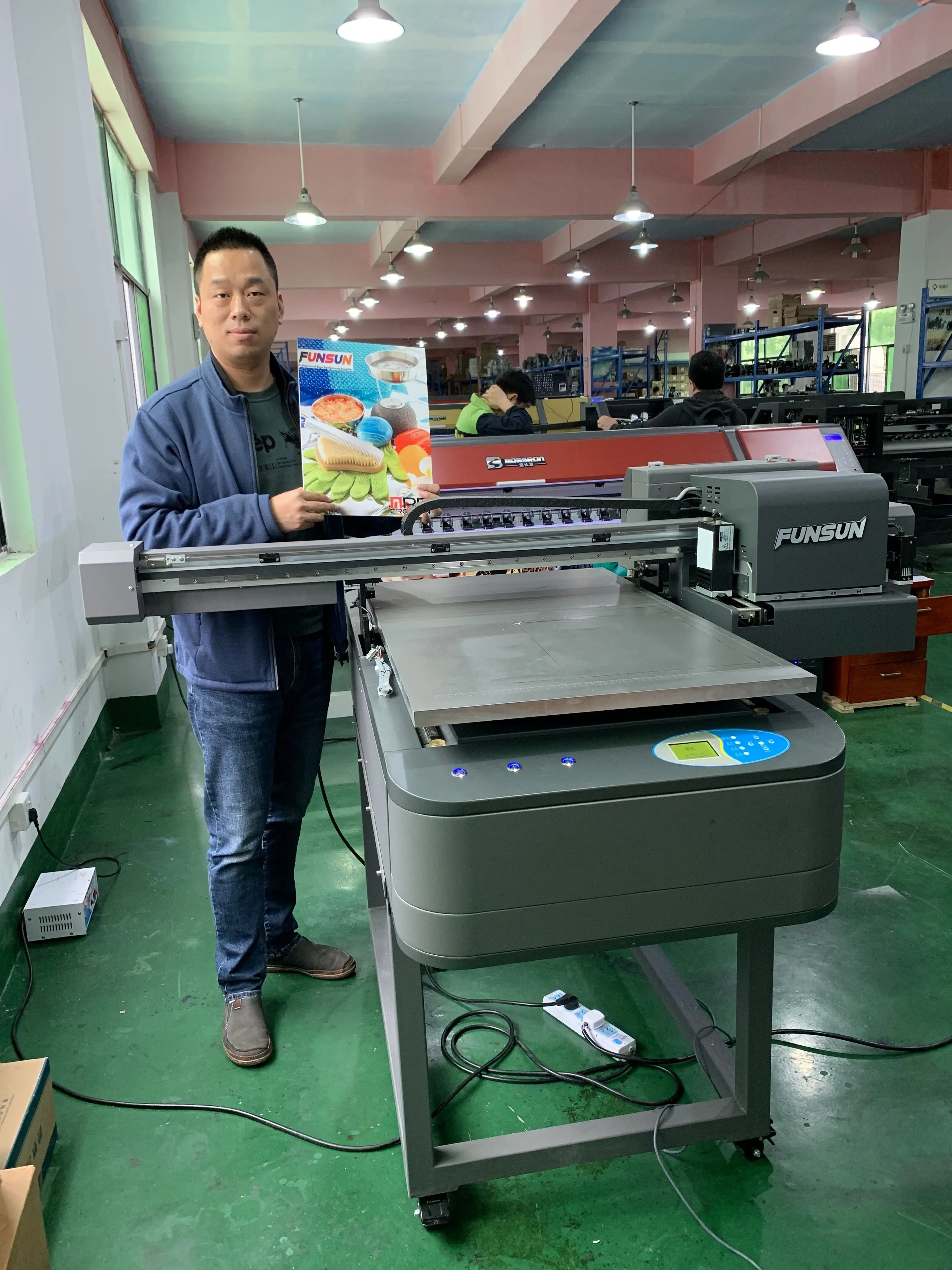 2019 newest Funsunjet A1 1440dpi metal photo printing machine