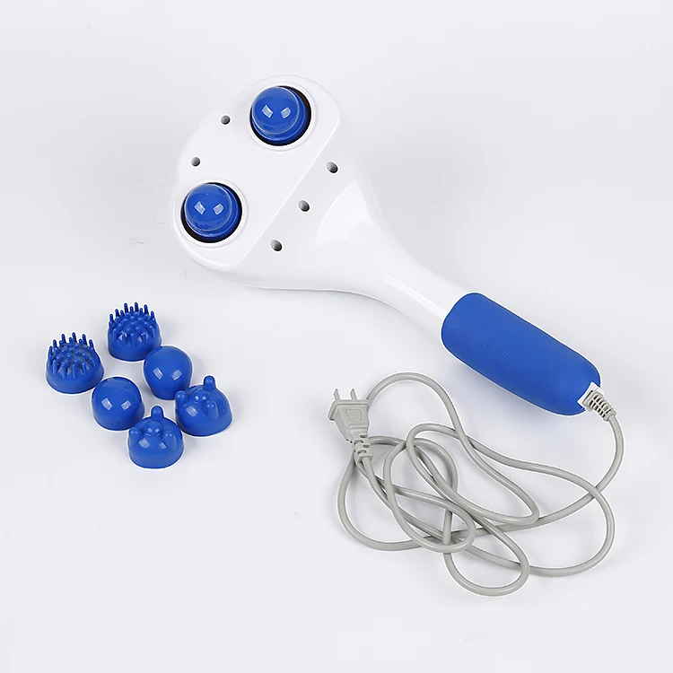 Custom Relaxation Vibrating back massage stick Body dual head Handheld electric massager stick