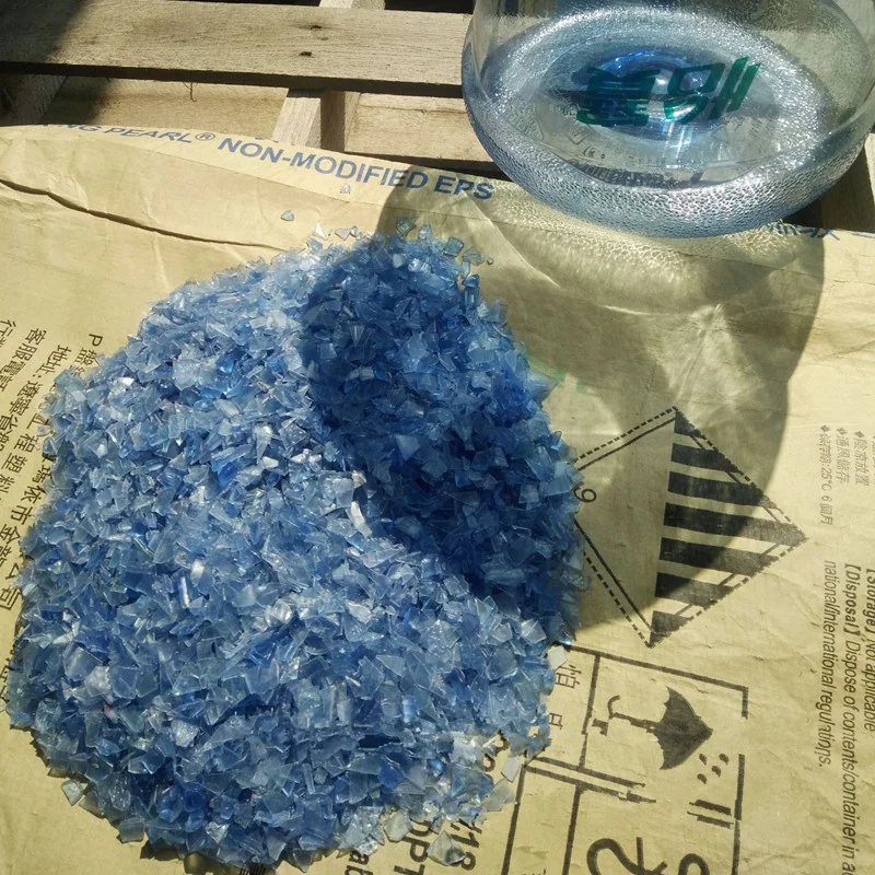 Hot washed  PC water bottle scrap/PC bottle