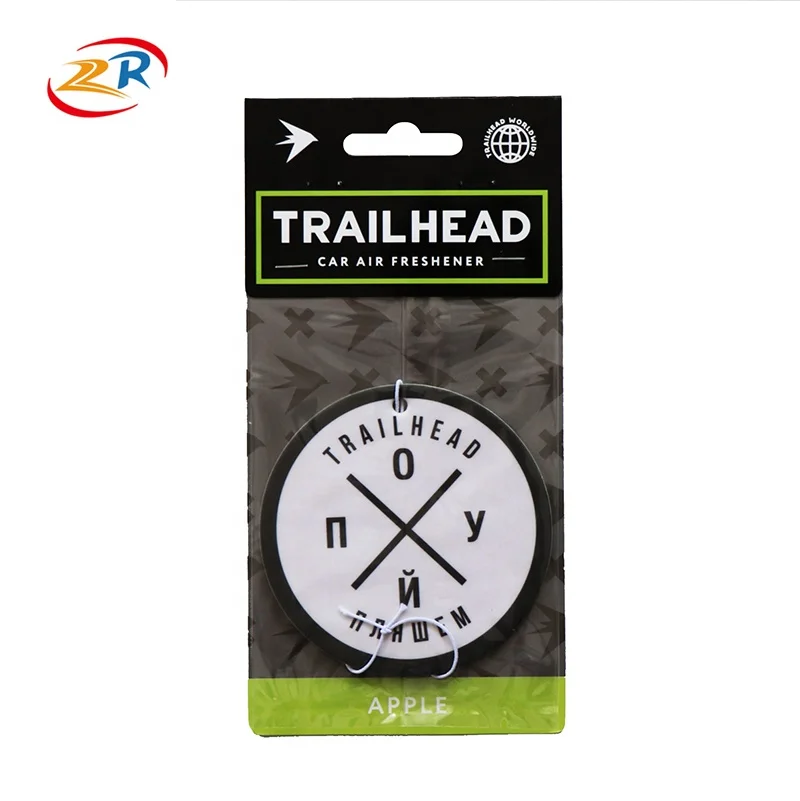promotion aroma perfume hanging paper car air freshener /your logo are welcome