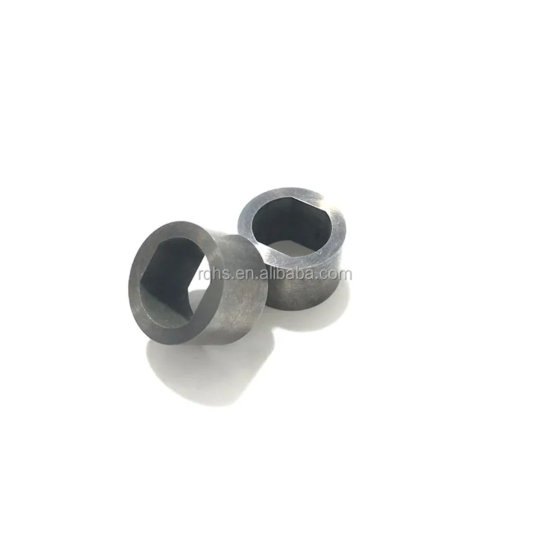 Special-shaped tungsten steel fittings for wear-resistant carbide sleeve bushing