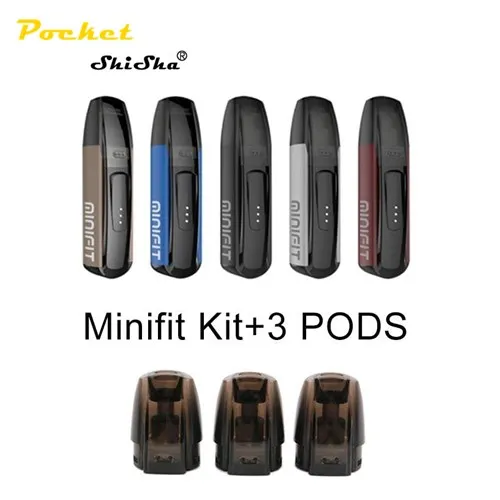 original small size ecig JUSTFOG Minifit pod system vape pen Starter Kit