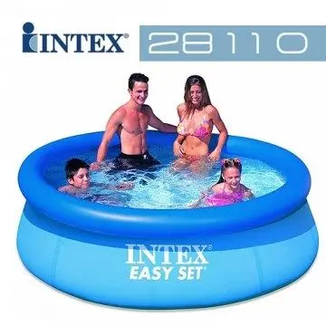 Семейный надувной бассейн Intex 28110, 8x30 дюймов, легкая установка