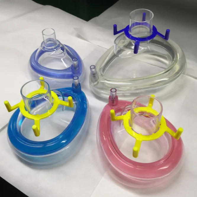 
Medical supplies of disposable use anesthesia mask for anesthesia breathing 