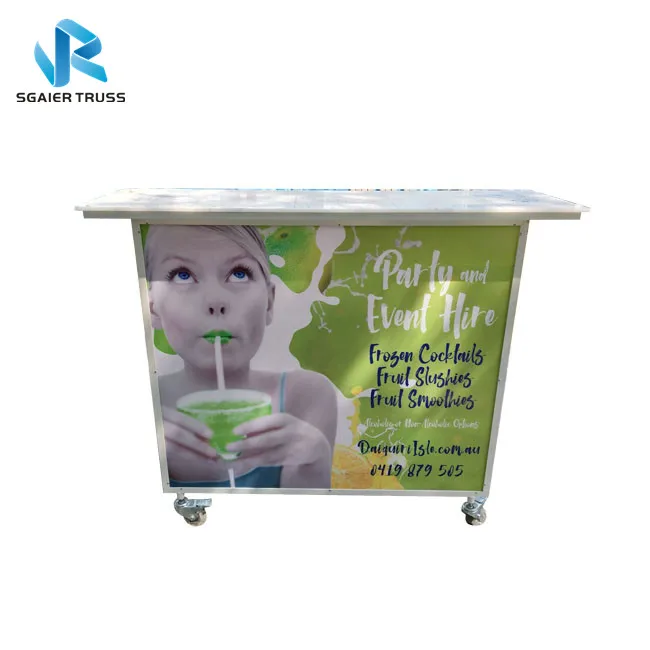 Customized Mobile Portable folding bar Fashion Folding Portable Bar