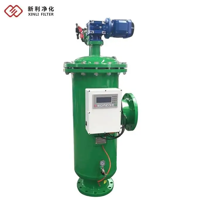 
Industry Water Filtration Automatic Brush Type Self Cleaning Filter for Solid Particle 
