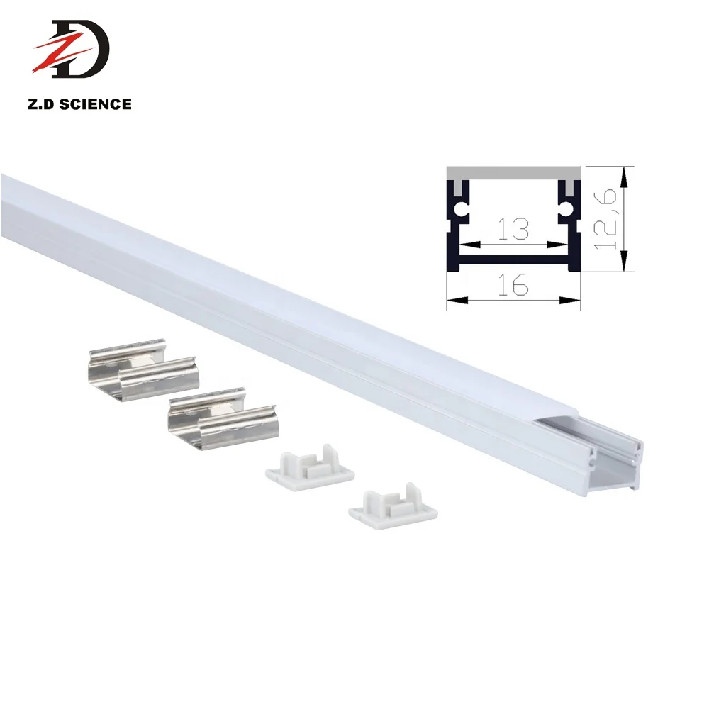 Anodized Silver Waterproof LED Strip Light Aluminum Profile Floor Decoration Light IP65 Waterproof