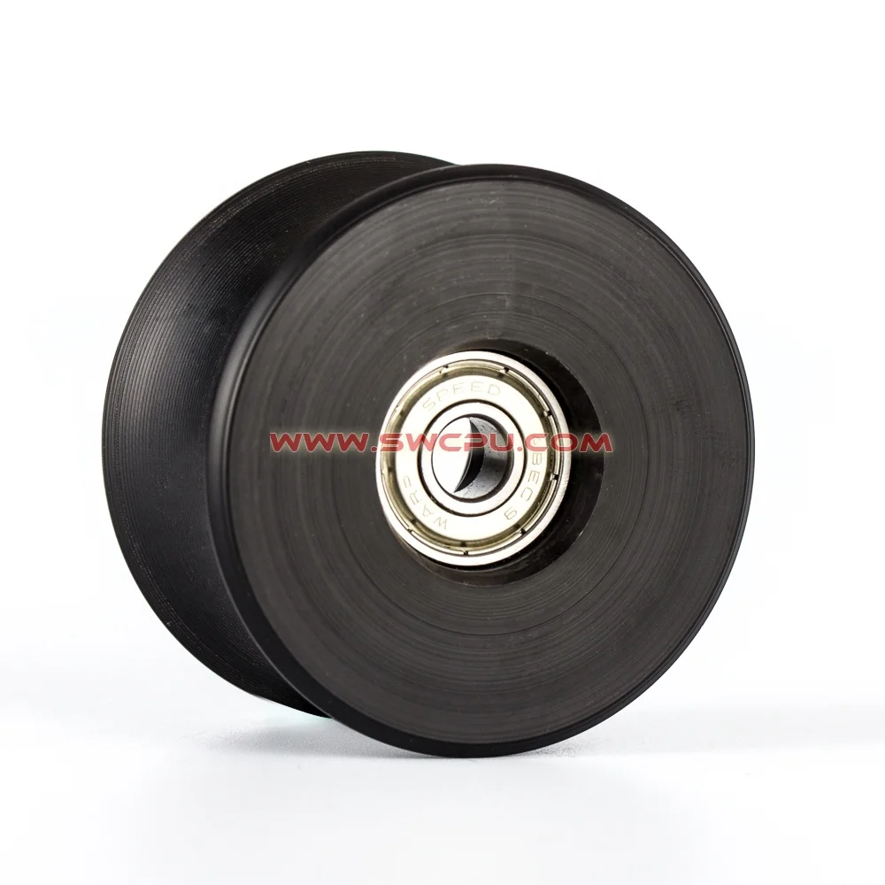 As Customized Size Rubber Wheel PU Cast Wheels