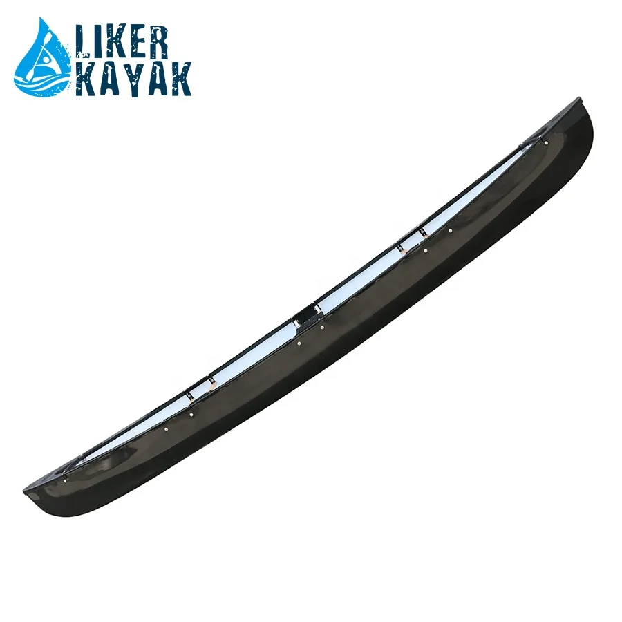 Sit in family touring boat sea roomy three seats Canoe