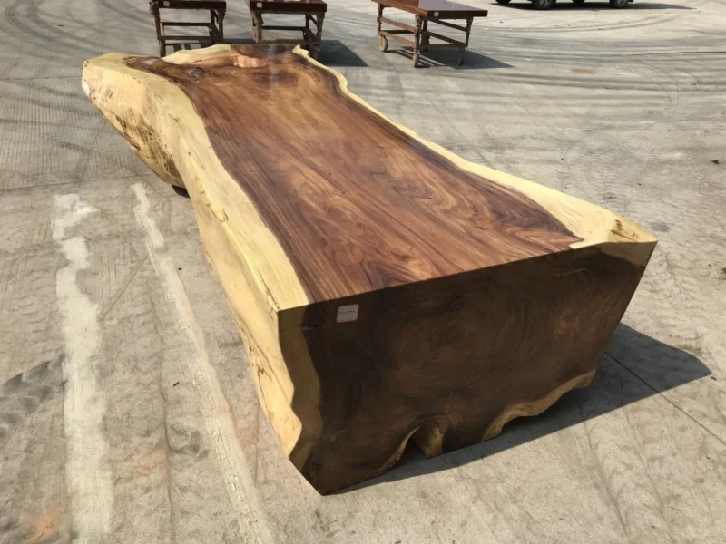 Натуральные края одна штука ореховая парота деревянное дерево журнальный столик Офисная стойка регистрации