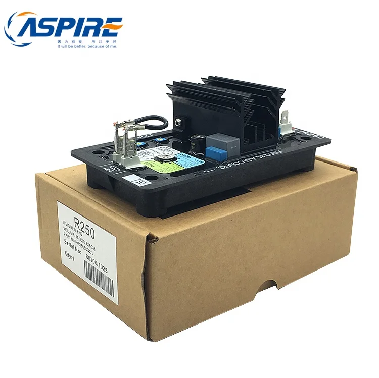 
Factory Supply Electric Automatic Voltage Regulator R250 AVR Wholesale 