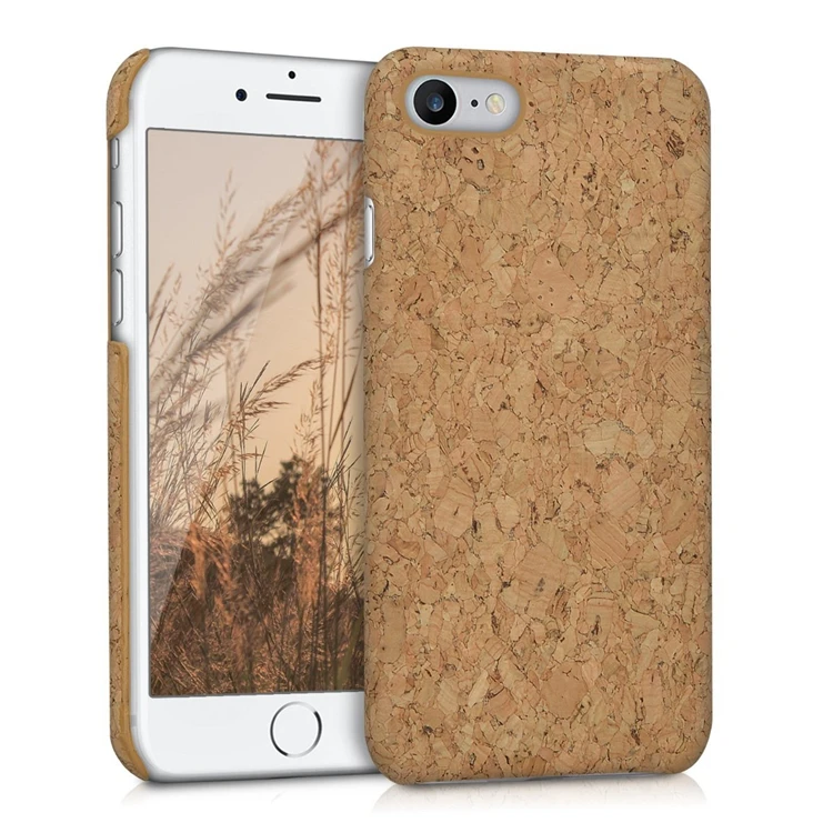 new arrival eco friendly biodegradable natural cork case for iphone 6 6s plus