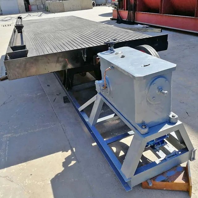High Recovery 6s Shaking Table Best Price Gold Ore Vibrating Table for Sale from China
