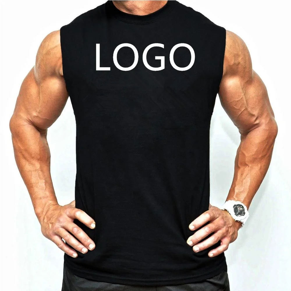 Wholesale Custom Service T Shirt Short Sleeve Casual Style Summer Soft Sleeveless Mens T Shirt For Custom