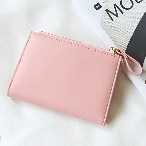 Women Glossy leather hide Branded Handmade RFID Leather Wallet