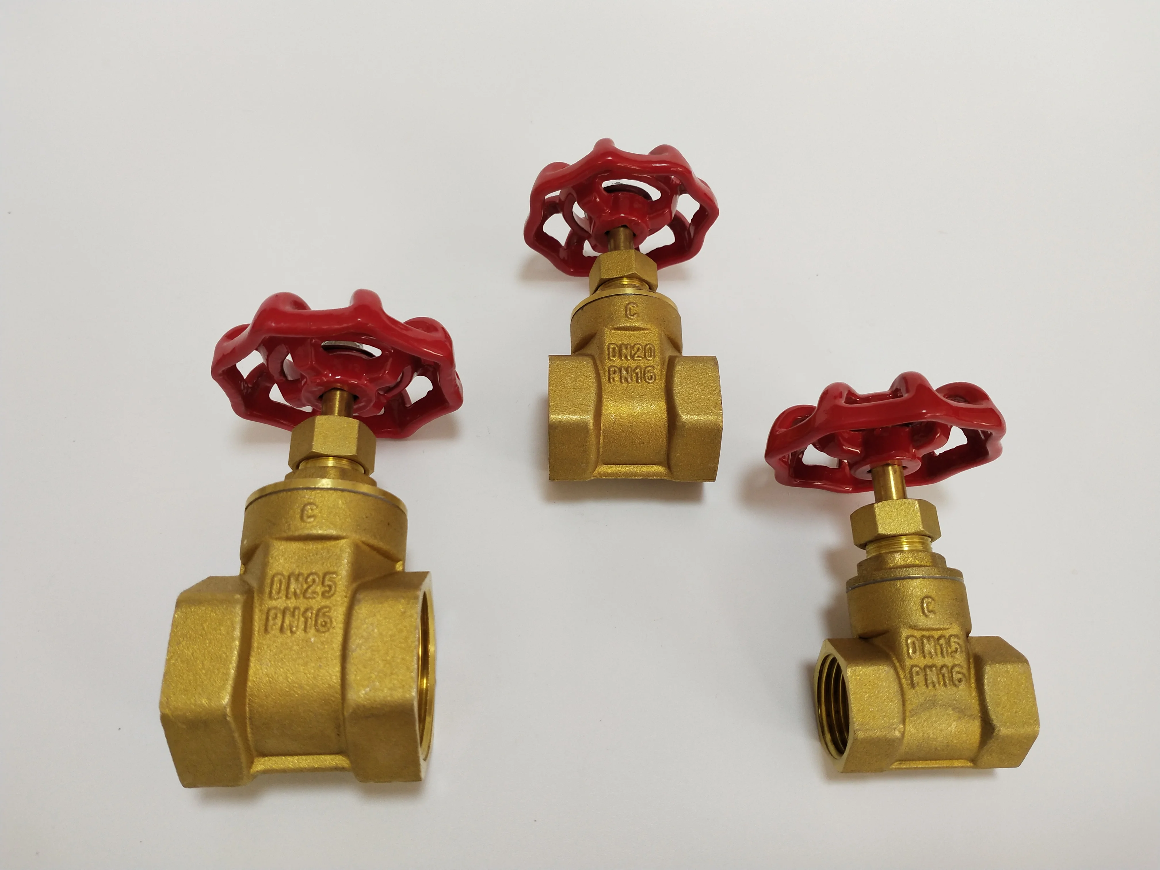 Простая установка, ручной клапан среднего давления 1/2 дюйма DN50 NPT, латунный затвор с резьбой, клапан для слива воды, масла, Газа