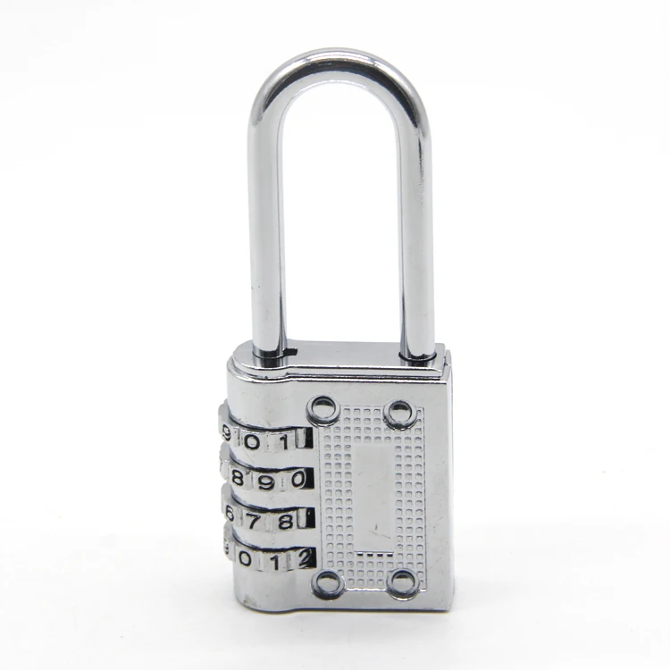 Safety Luggage Password 4 Digits Number Code Combinations Padlock