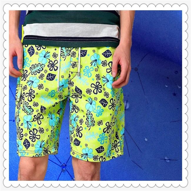 100% полиэстер микро-микрофибра велюром печатных мягкие пляжные шорты для будущих мам ткань используемая для пляжные шорты мужские Пляжные штаны