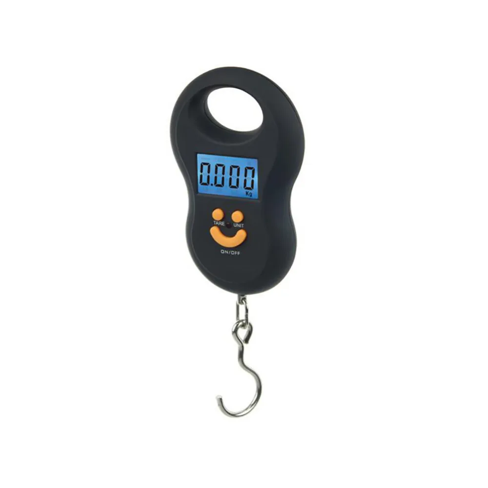 Mini Digital Scale for Fishing Luggage Travel Weighting Steelyard Hanging Hook Electronic Scale Kitchen Weight Tool