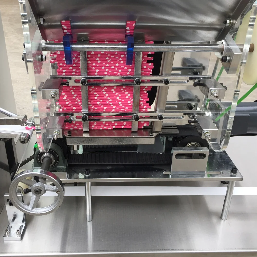 High quality individual drinking straw packing machine