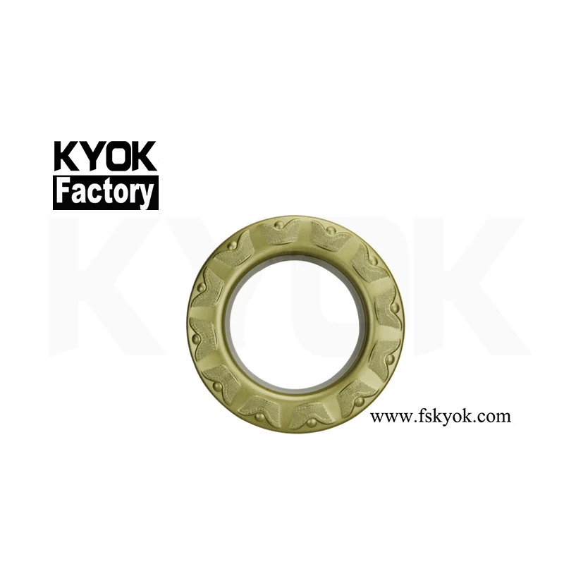 KYOK Белый пластиковый карниз Кольцо для гончарного сарая Маленькое кольцо для штор Двойное кольцо H520