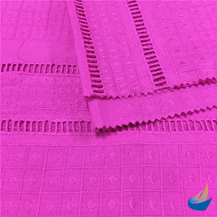 
Trending hot products 2020 100%Cotton embroidered fabric for garment best products for import 