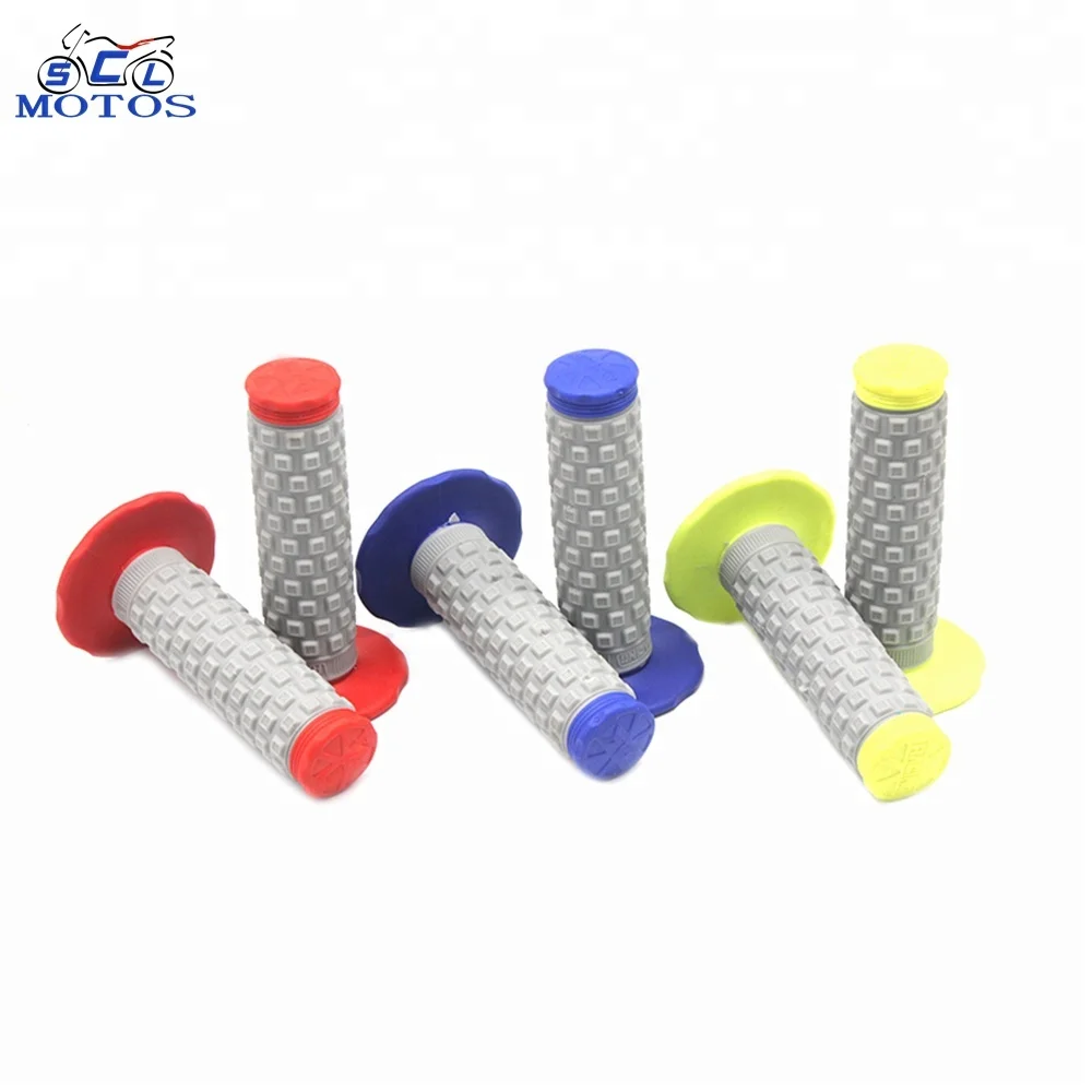 Новая мода оптовая продажа красочные ручки рулевые для мотоциклов Мотоцикл/Байк резиновые ручки