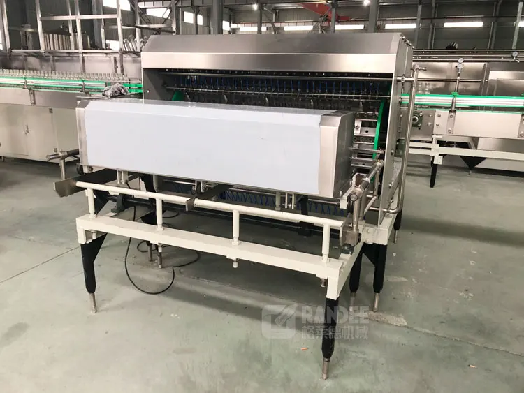 Automatic Wine Glass Bottle Washing Machine / Plant / Washer With Remove Label