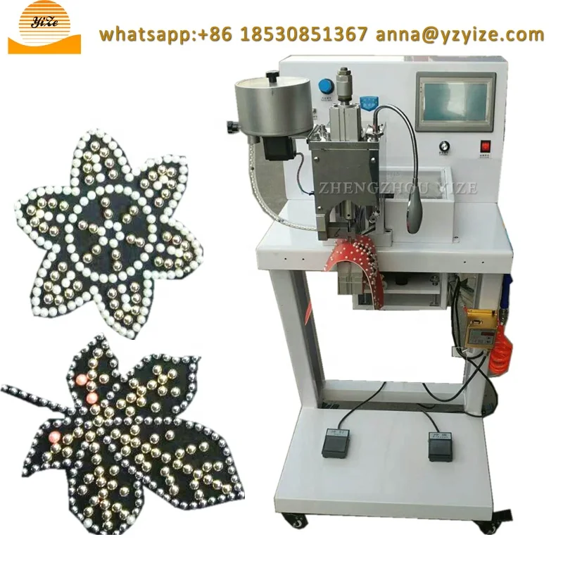 
automatic pearl attaching machine beads sewing machine 