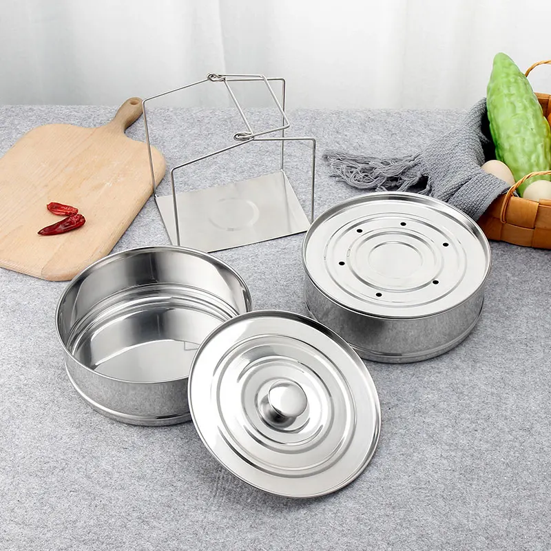 Stackable Steamer Insert Pans For Pot Accessories Pressure Cooker Insert Stackable Pans Steamer for Cooking