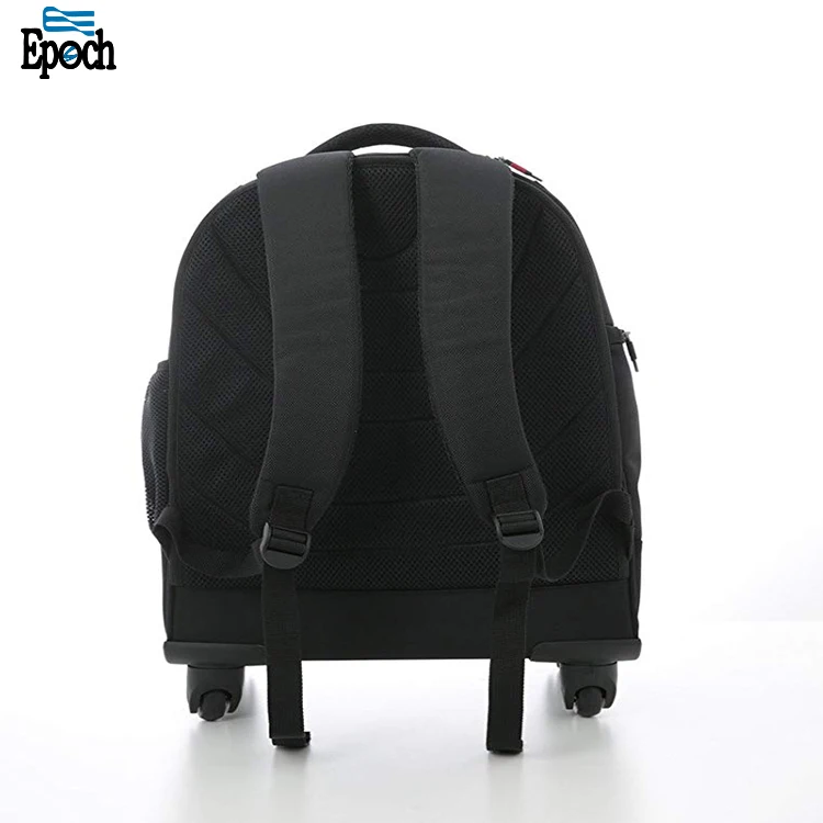 4 Wheels Executive Mobile Business Hand Cabin Office Trolley Laptop Backpack