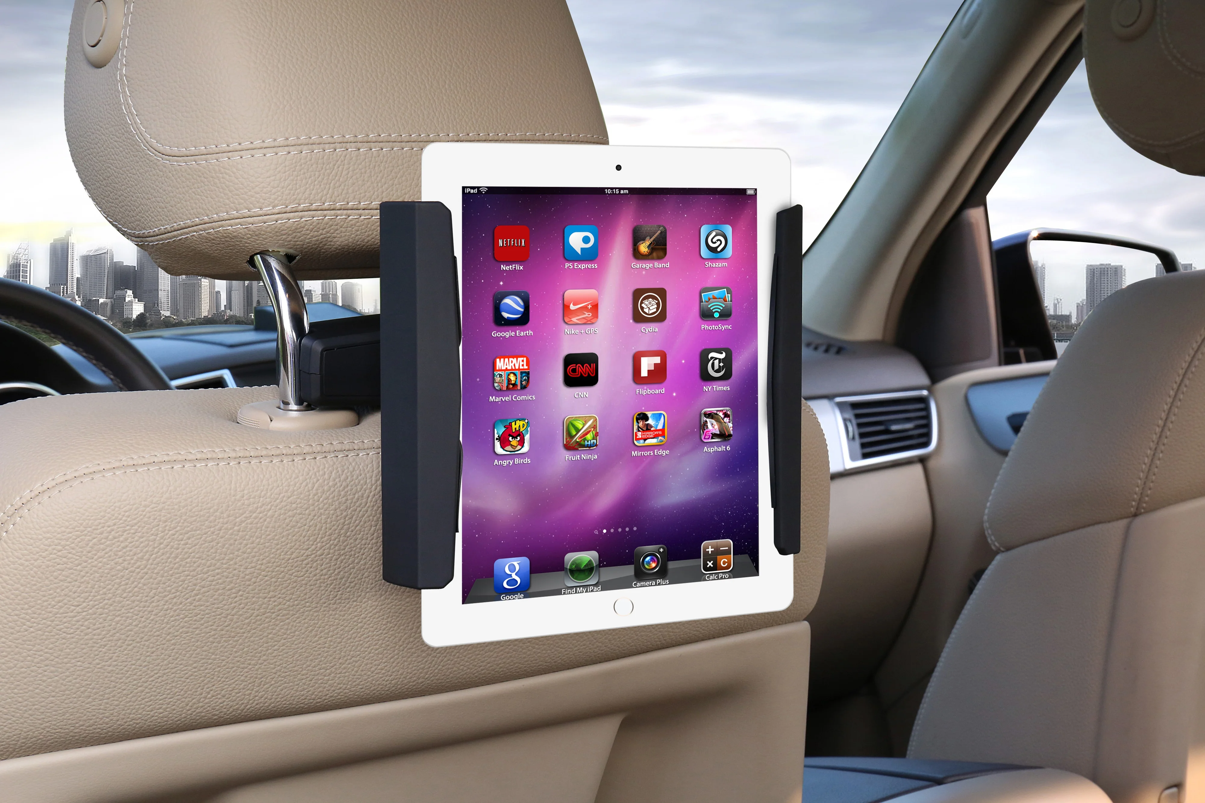 
Joyart Top Universal Car Seat Headrest Mount Holder for tablet pc 