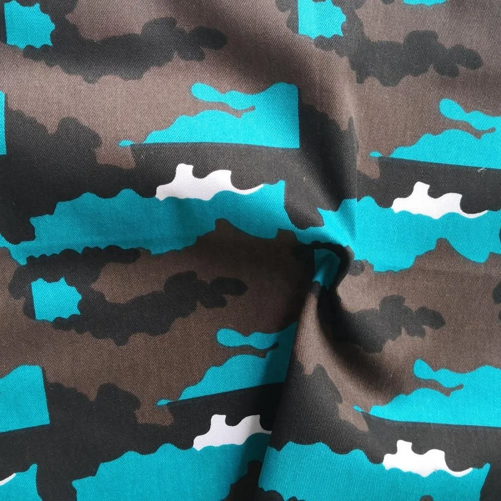 Hot sale TC camouflage twill fabric for military uniform fabric3