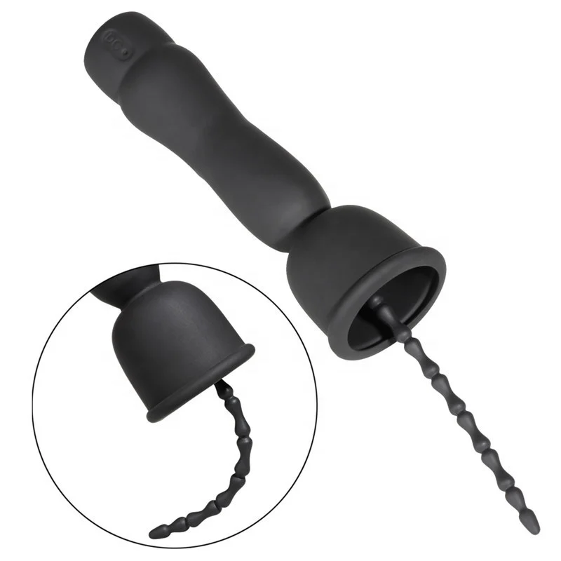 
Urethra Vibrator For Men Pure Silicone Vibrating Penis Plug Vibes Sounds For Male Gay Men Sex Toy Prostate Massager 