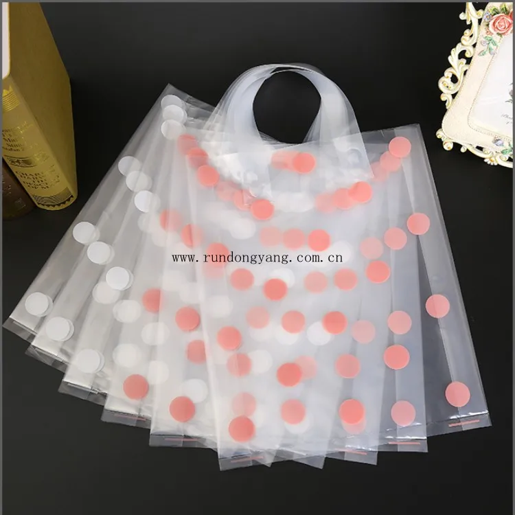 Factory Price Custom Fashion Handbag Shopping Transparent Clear Plastic PVC Hand Bags