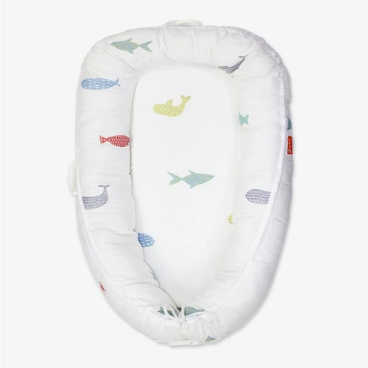 
Hot Sale Travel Bed Newborn Organic Baby Lounger For Baby 