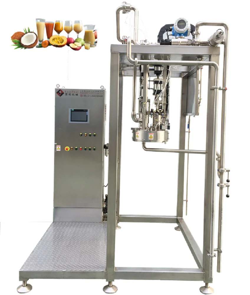 Strawberry and blueberry concentrate using aseptic filler machine/aseptic packing filler machine price