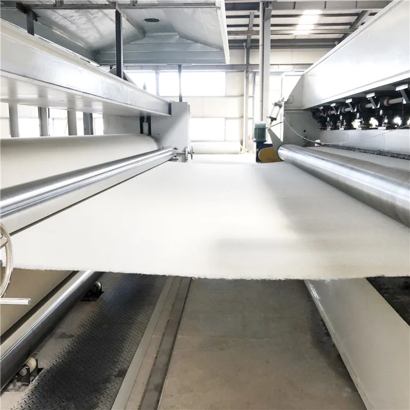 Дорожная железная дорога строительство полиэтилена geotextile с Нетканые рулоны Размер