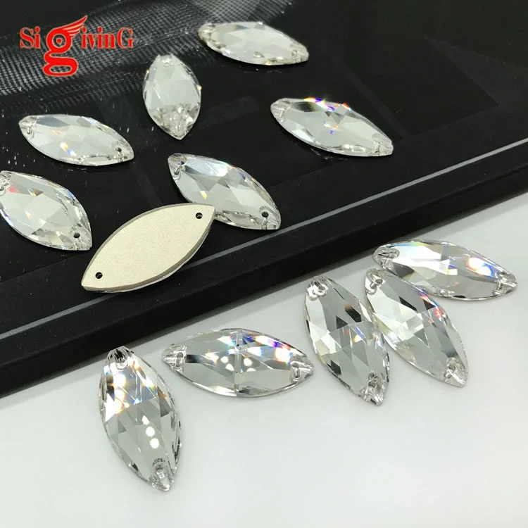 Crystal 12mm 16mm 22mm triangle sewing on stone in over 80 different colors for gymnastics leotards sew on rhinestone applique