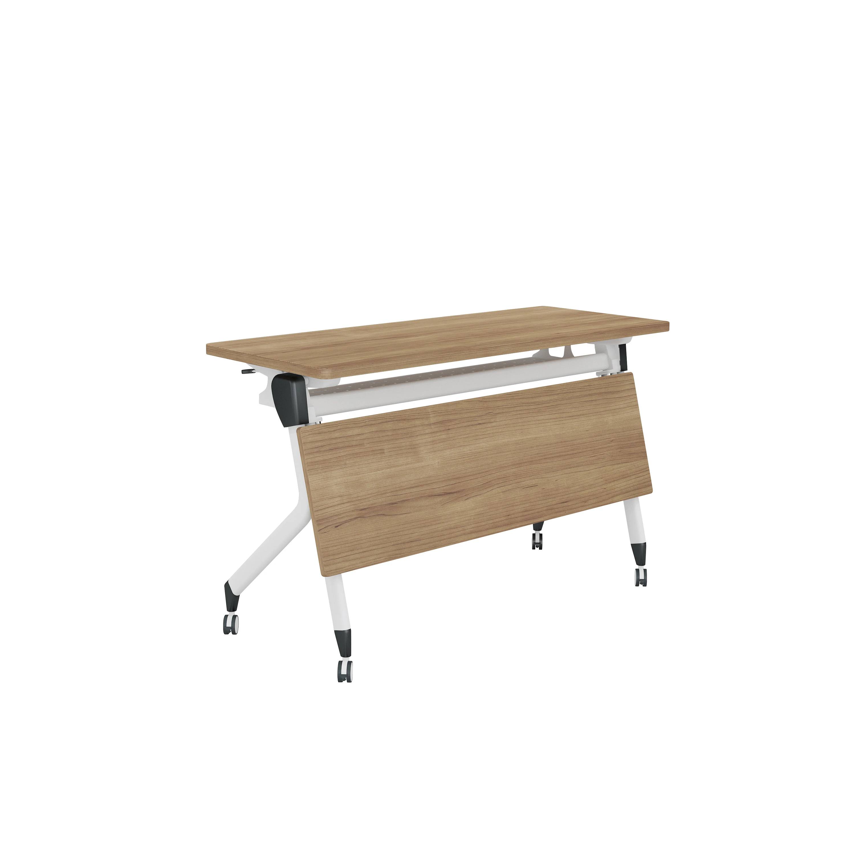 
Modern portable folding training table modular training room table flip top training table for office 