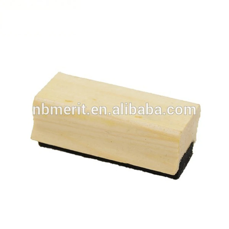 Фабрика питания фетр ткань канцелярские chalkboard ластик с деревом