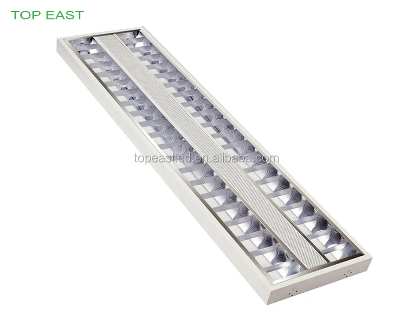 Светодиодная решетчатая лампа T5 1200x600 мм встраиваемая светодиодная 40 Вт