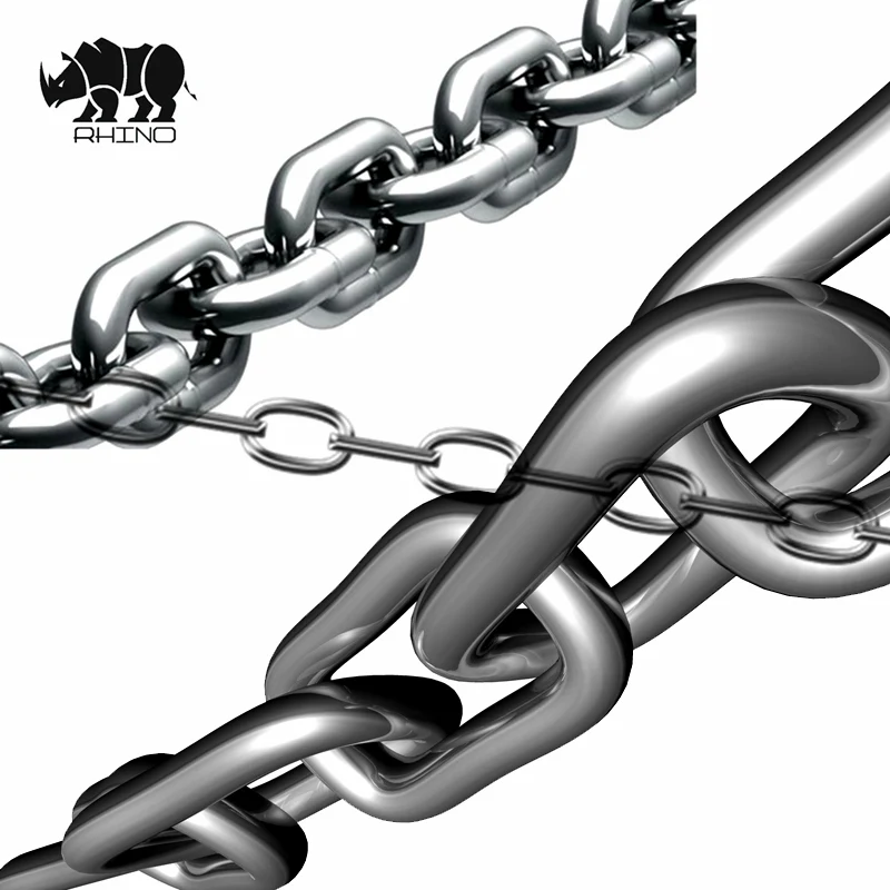 Chinese Manufacturer Plain Galvanizing DIN 766 Short Link Iron Chain Open Link Chains
