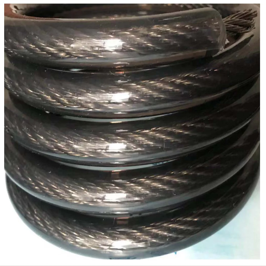 Chinese wholesale PVC Plastic coated galvanized steel wire rope 12mm